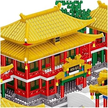 Amazon.co.jp: 老頤和園マイクロブロックセット 4951 個中国建築
